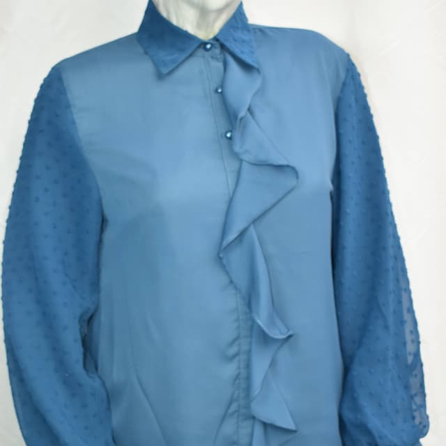 Plain Chiffon Tops